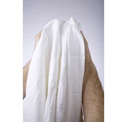 Pezzame industriale lenzuola bianche in cotone - 10 kg (5 pacchi da 2 kg)