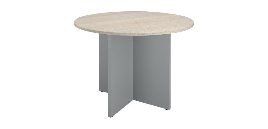 Table ronde pieds croix Excellens