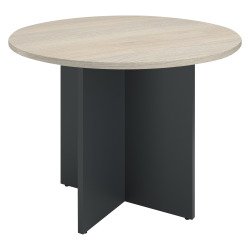 <table><tr><td>Round table</td><td>cross feet</td><td>Excellent</td></tr></table>