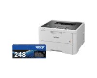 Imprimante laser couleur LED A4 Wifi Brother HL-L3240CDW + 1 toner noir TN248