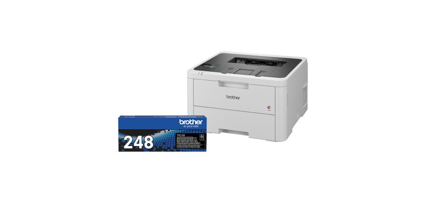 Imprimante laser couleur LED A4 Wifi Brother HL-L3240CDW + 1 toner noir TN248
