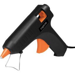 Pistolet à colle, 20 watts, noir/orange