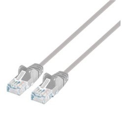Cavo patch UTP Cat.6 SLIM 1mt grigio