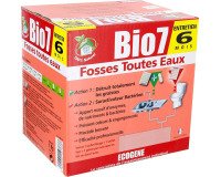 Traitement et entretien fosses septiques Bio 7 toutes eaux 1 Kg