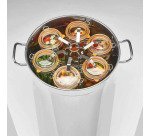 Stérilisateur 24 L / 6 bocaux Inox