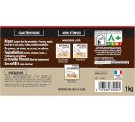 Sintobois pate rebouche gros trous bois 1kg bois clair