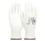Gants de propreté tricotés blancs G-TEK - La paire