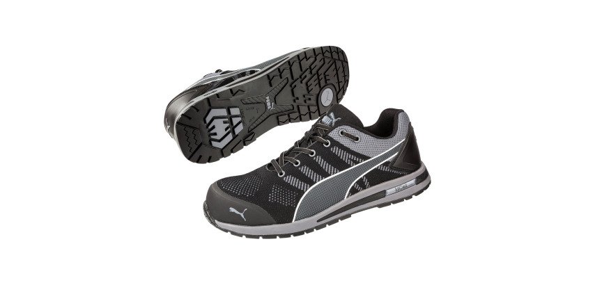 Baskets de sécurité PUMA ELEVATE Knit Black S1P ESD HRO SRC