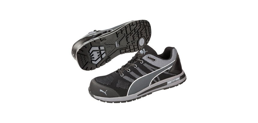 Baskets de sécurité PUMA ELEVATE Knit Black S1P ESD HRO SRC