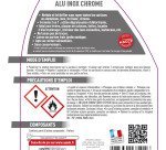 Nettoyant 2-en-1 alu inox chrome 500 ml