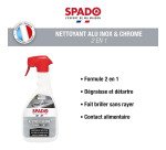 Nettoyant 2-en-1 alu inox chrome 500 ml