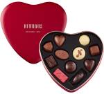 Neuhaus pralines in heart-shaped box