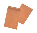 Boîte de 250 pochettes administratives, enveloppes à ouverture latérale, kraft brun 229x324 mm budget