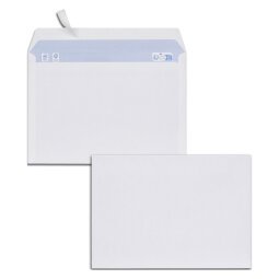 Enveloppe 162 x 229 mm budget 80 g SF bande protectrice - Boîte de 500