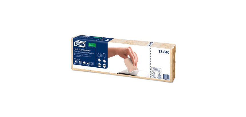 TORK Xpressnap Serviette, 213 x 330 mm, naturel