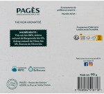 Thé noir Russian Earl Grey Bio Pagès - Boîte de 50 sachets