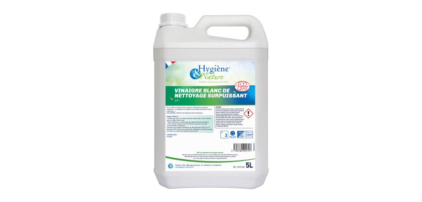 Vinaigre ménager 14° - Bidon de 5 L