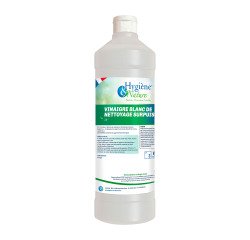 White cleaning vinegar 9.5° - 1 L bottle
