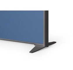 Piètement de stabilisation pour cloison B-Zen gris argile