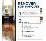 Rénovateur longue durée parquets sols stratifiés - brillant - 1 L