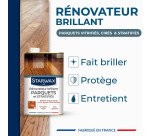 Rénovateur longue durée parquets sols stratifiés - brillant - 1 L
