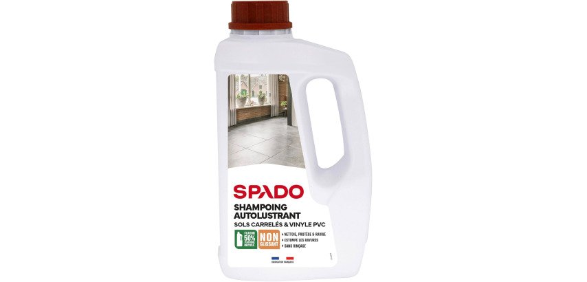 Shampoing autolustrant 1 L Carrelages & Sols vinyles - Soldor