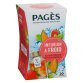 Infusion à froid saveur Fraise Melon Basilic Pagès - Boîte de 20 sachets