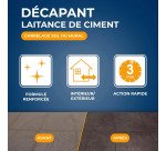 Décapant laitance de ciment - carrelage - 1L