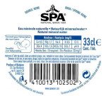 Eau minérale Spa Reine 33 cl - 12 bouteilles