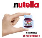 Nutella en barquette individuelle de 15 g  - Carton de 120