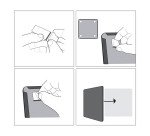 Tableau mixte magnétique liège 58,5 x 43 cm avec calendrier mensuel Nobo