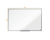 White enameled magnetic board 90 x 60 cm Nobo Essence