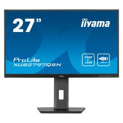 iiyama ProLite XUB2797QSN-B2 écran plat de PC 68,6 cm (27") 2560 x 1440 pixels 2K Ultra HD LED Noir