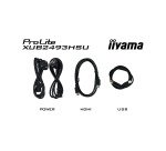 Ecran PC iiyama 23,8" (60,5 cm) XUB2493HSU-B7  Full HD LED Noir