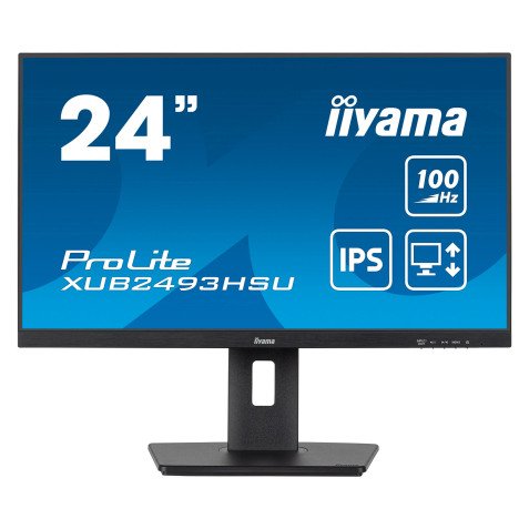Ecran PC iiyama 23,8" (60,5 cm) XUB2493HSU-B7  Full HD LED Noir