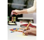 Bolígrafo retráctil Stabilo Pointball, punta de 2,5 mm - punta media - Paquete de 6