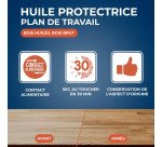 Huile protectrice plan de travail bois huilé - incolore - 500 mL