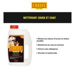 Nettoyant désinfectant désodorisant spécial chiens chats parfum fleur lotus