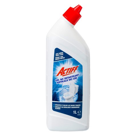 Toilet cleaner gel Actiff descaler - Fresh scent - 1 L bottle