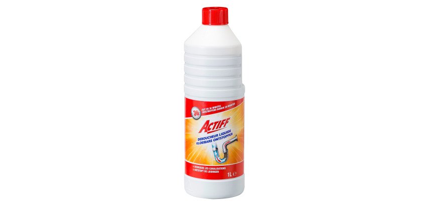 Liquid drain opener Actiff - 1 L bottle