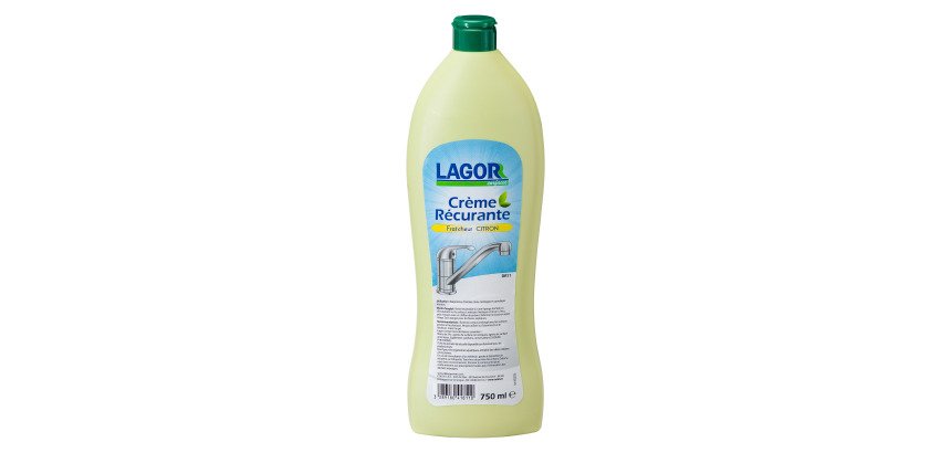 Crème à récurer Lagor citron - Flacon de 750 ml