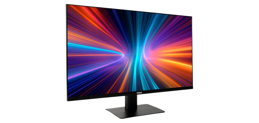Monitor Nilox da 27", FullHD, IPS, HDMI, VGA e 5ms