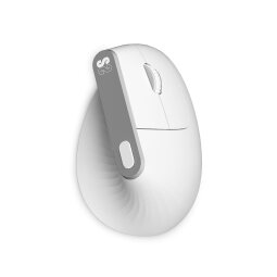 Ratón inalámbrico recargable Nature vertical Ergo Dual Bluetooth / 2.4G Blanco Subblim