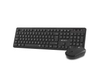 Pack Teclado + ratón inalámbricos Business Slim Silencioso USB 2.4G Negro Subblim