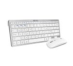 Pack Teclado + ratón inalámbricos multidispositivos compacto Dual Bluetooth / 2.4G Subblim