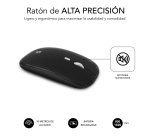 Pack Teclado + ratón inalámbricos multidispositivos compacto Dual Bluetooth / 2.4G Subblim