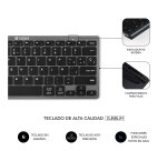 Pack Teclado + ratón inalámbricos multidispositivos compacto Dual Bluetooth / 2.4G Subblim