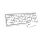 Pack Teclado + ratón inalámbricos multidispositivos extendido Dual Bluetooth / 2.4G Prestige Subblim