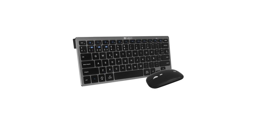 Pack Teclado + ratón inalámbricos multidispositivos compacto Dual Bluetooth / 2.4G Subblim