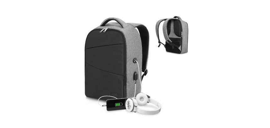 Mochila para portátil antirrobo Secure V" con air Padding hasta 16" Subblim